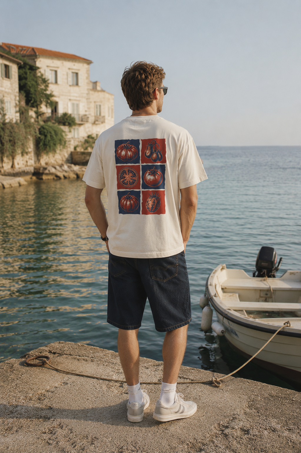 Pomodoro Grid T-Shirt