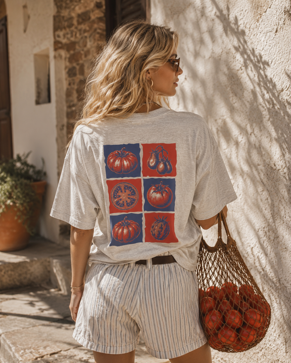 Pomodoro Grid T-Shirt