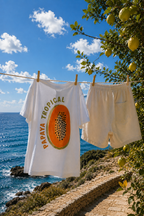 Hand-Drawn Papaya T-Shirt