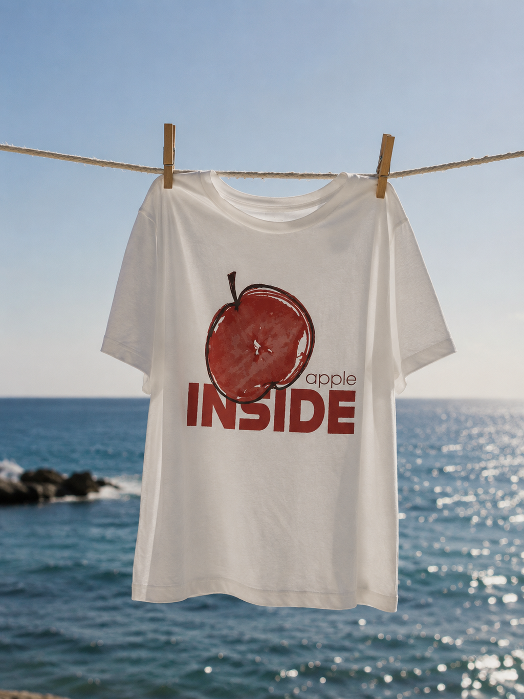 Apple Inside T-Shirt