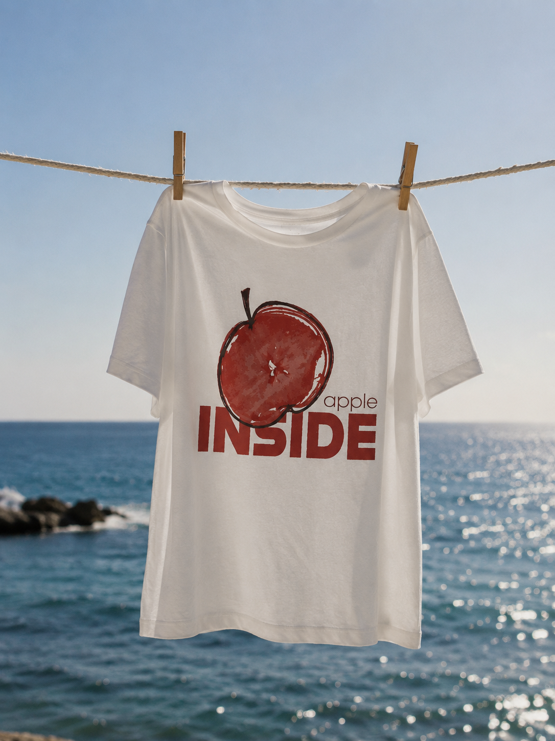Apple Inside T-Shirt