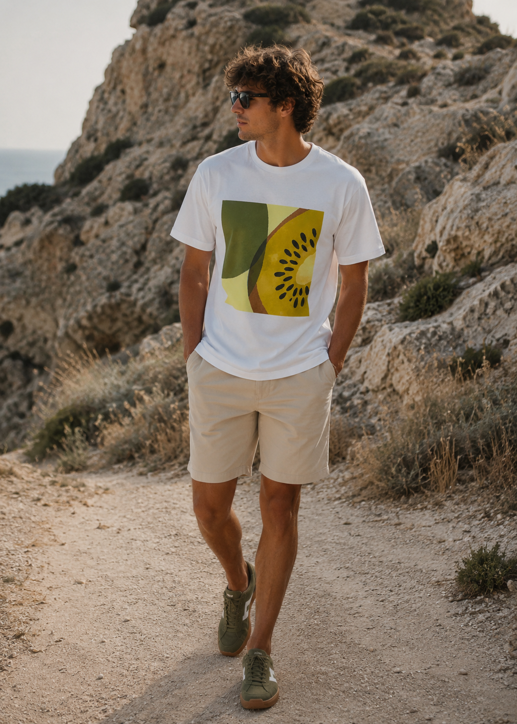Kiwi Painting T-Shirt