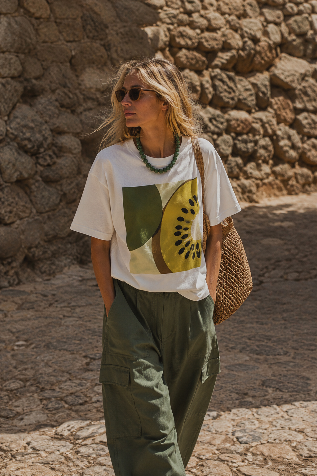 Kiwi Painting T-Shirt